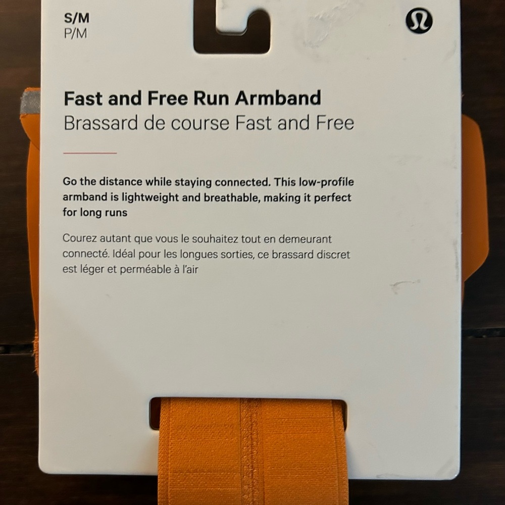 NWT Lululemon Fast and Free Run Armband